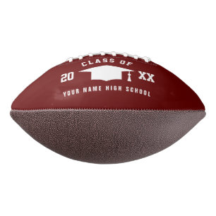Balón De Fútbol Americano regalo de fútbol para la fiesta de graduación de l