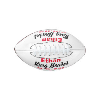 Balón De Fútbol Americano Regalo de Propuesta de Portador de Anillo Fútbol M