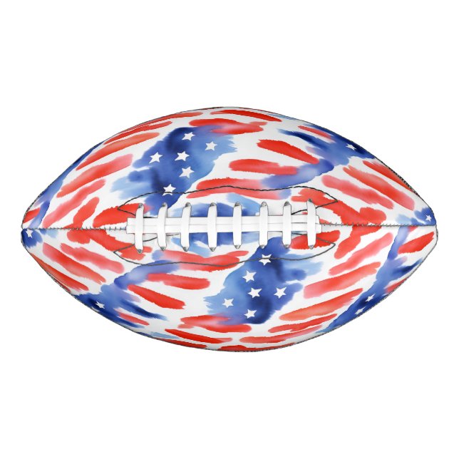 Balón De Fútbol Americano Resumen Bandera de Estados Unidos - Fútbol (Anverso)