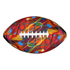 Balón De Fútbol Americano Resumen de Fútbol de Arte