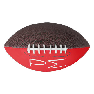 Balón De Fútbol Americano Rho Sigma Pigskin