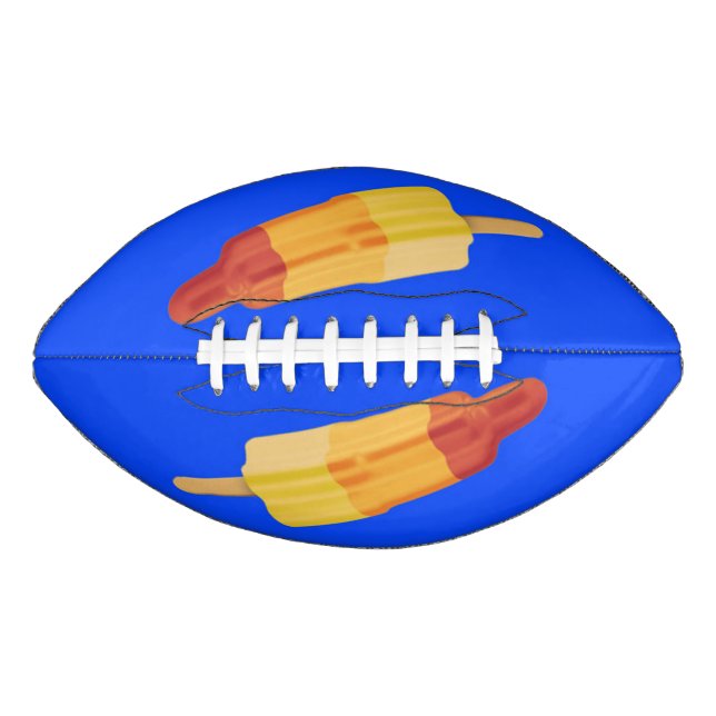 Balón De Fútbol Americano Roca helada (Anverso)