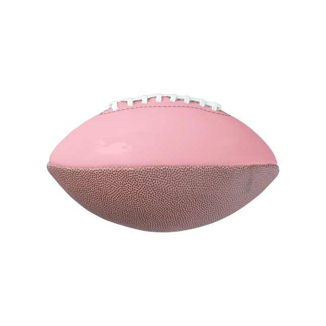 Balón De Fútbol Americano Rosa claro (Girado 90)