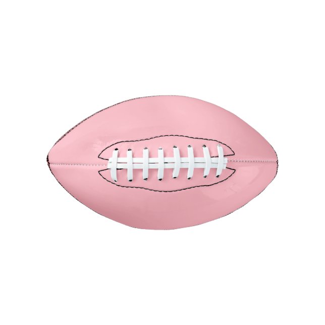 Balón De Fútbol Americano Rosa claro (Anverso)