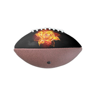 Balón De Fútbol Americano Rosa de incendios en auge