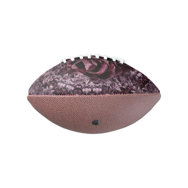 Balón De Fútbol Americano Rosa Mandala (Girado 270)