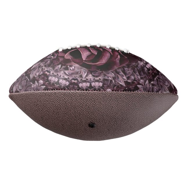 Balón De Fútbol Americano Rosa Mandala (Girado 270)