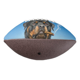 Balón De Fútbol Americano Rottie Maximus ama su bola