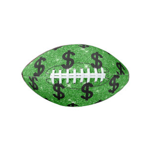 Balón De Fútbol Americano Rótulo negro dinero empresario Wall Street