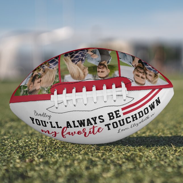 Balón De Fútbol Americano San Valentín siempre será mi toque favorito (Subido por el creador)