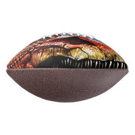Balón De Fútbol Americano Scary Spinosaurus Dinosaur,