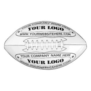 Balón De Fútbol Americano Sello de la empresa con logotipo comercial de pers
