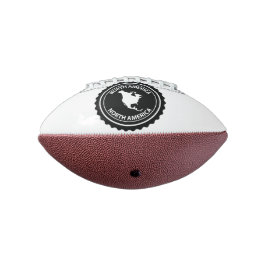 Balón De Fútbol Americano Sello de Norteamérica