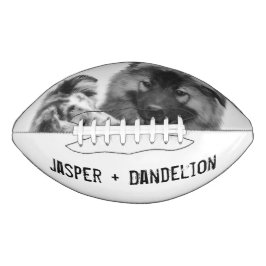 Balón De Fútbol Americano Sencillo, moderno Mascota Personalizado o foto de 