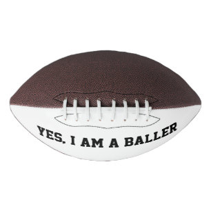 Balón De Fútbol Americano Sí, soy más grande