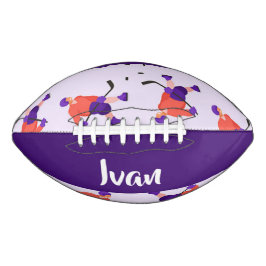 Balón De Fútbol Americano Skating ice hockey player pattern