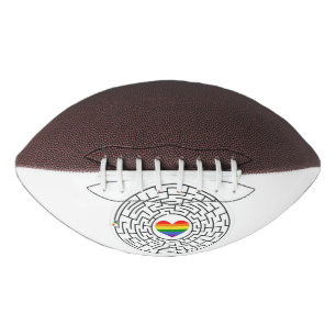 Balón De Fútbol Americano SlipperyJoe el labyri labyri del rompecabezas de l