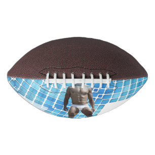 Balón De Fútbol Americano SlipperyJoe hombre muscular seis empates abs macho