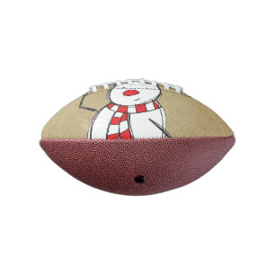 Balón De Fútbol Americano Snowman Mini Football