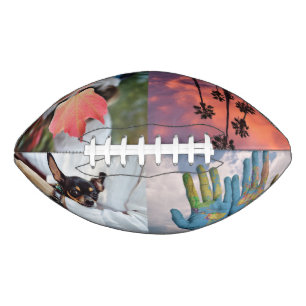 Balón De Fútbol Americano SU 4 FOTOS personalizado Fútbol