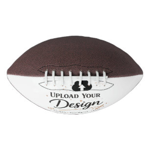 Balón De Fútbol Americano Sube tu logotipo de diseño personalizado