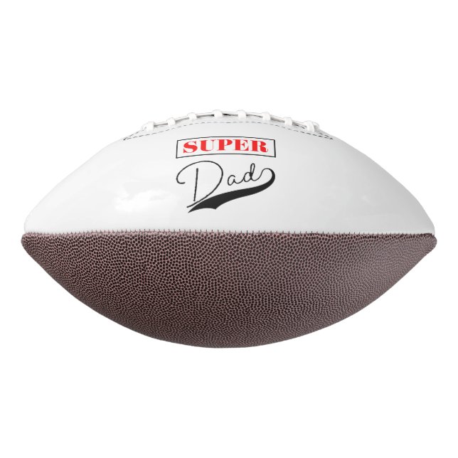 Balón De Fútbol Americano Super Papá (Girado 270)