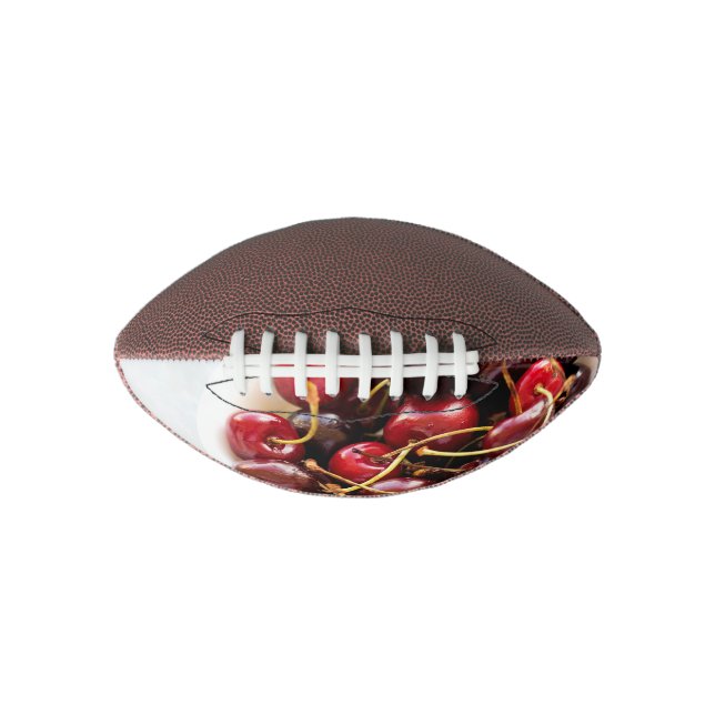 Balón De Fútbol Americano tazón de cerezas (Anverso)
