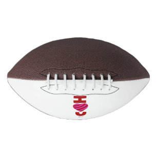 Balón De Fútbol Americano Te Amo El Fútbol