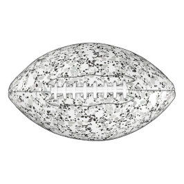 Balón De Fútbol Americano Terrazzo blanco moderno