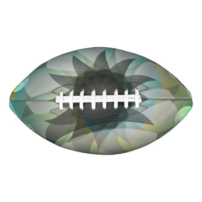 Balón De Fútbol Americano Tiburón espiral por Kenneth Yoncich (Anverso)