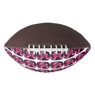 Balón De Fútbol Americano Tourmaline Gemstone Pink