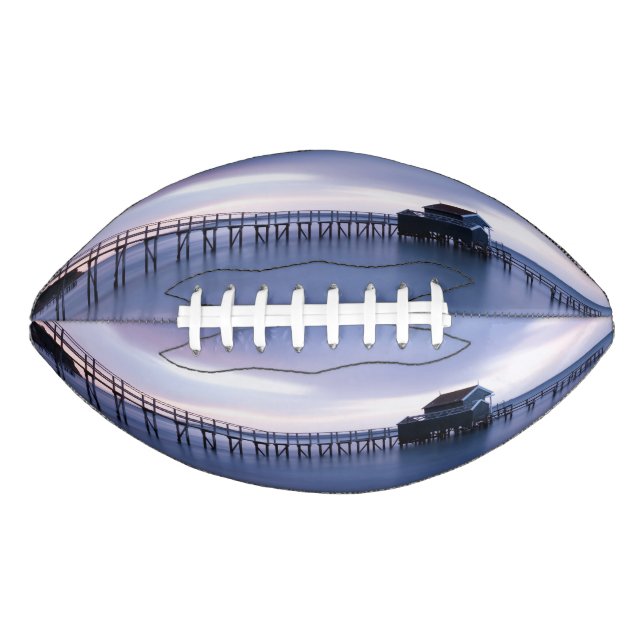 Balón De Fútbol Americano Tranquilidad (Anverso)