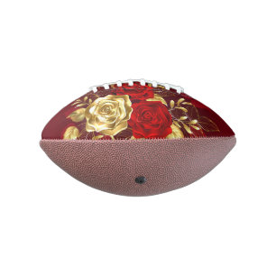 Balón De Fútbol Americano Tres Rosas Joyas