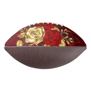 Balón De Fútbol Americano Tres Rosas Joyas