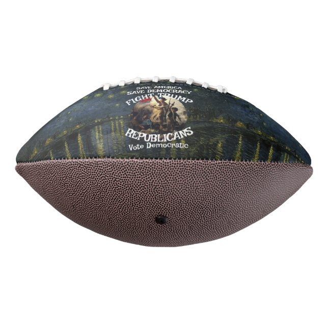 Balón De Fútbol Americano Trump (Girado 270)