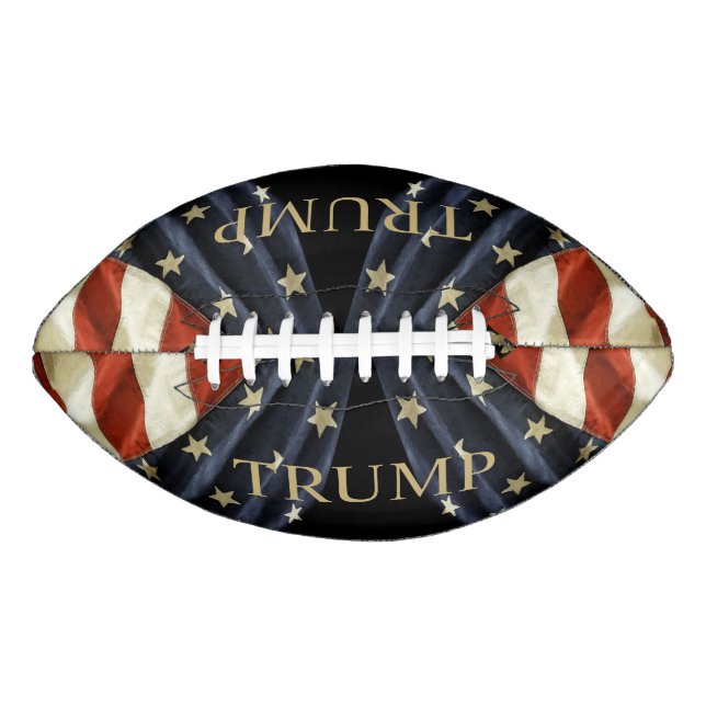 BALÓN DE FÚTBOL AMERICANO TRUMP (Anverso)