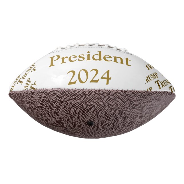 BALÓN DE FÚTBOL AMERICANO TRUMP 2024 (Girado 270)