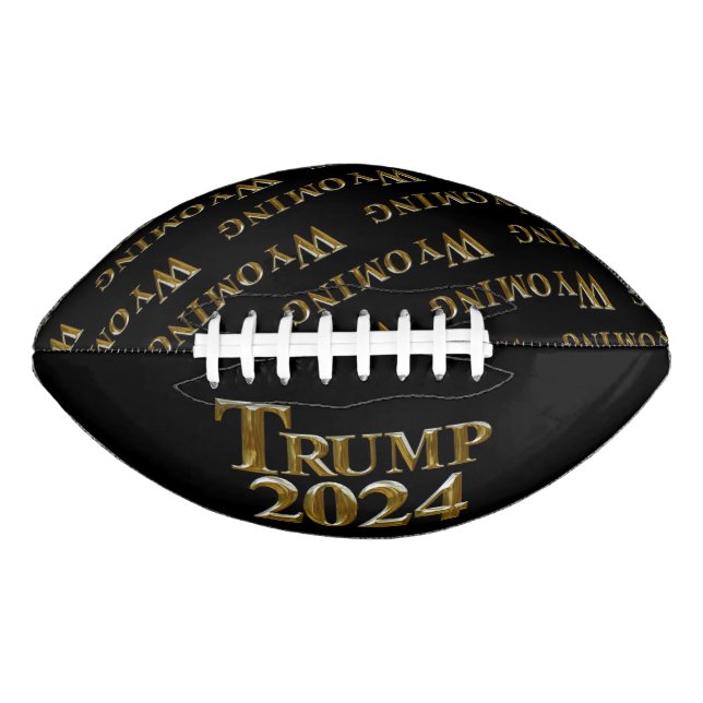 BALÓN DE FÚTBOL AMERICANO TRUMP 2024 (Anverso)