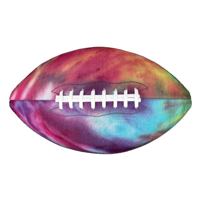 Balón De Fútbol Americano Tye Dye #10 (Anverso)