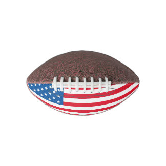 Balón De Fútbol Americano USA Flag stars and stripes