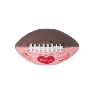 Balón De Fútbol Americano Valentine marriage proposal