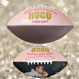 Balón De Fútbol Americano ¿Vas a abordar a HOCO conmigo?