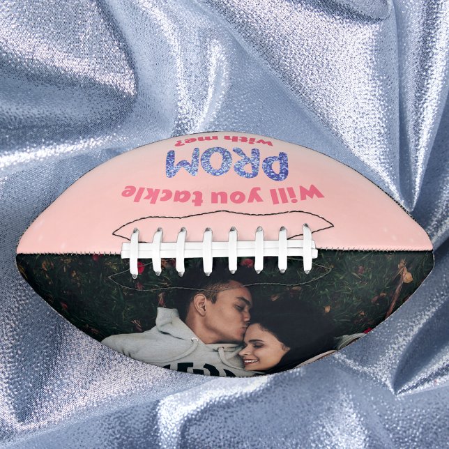 Balón De Fútbol Americano ¿Vas a abordar el prom conmigo? (Subido por el creador)