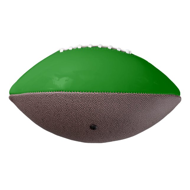 Balón De Fútbol Americano Verde (Girado 270)