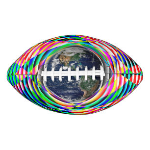 Balón De Fútbol Americano Vibes terrestres de Kenneth Yoncich
