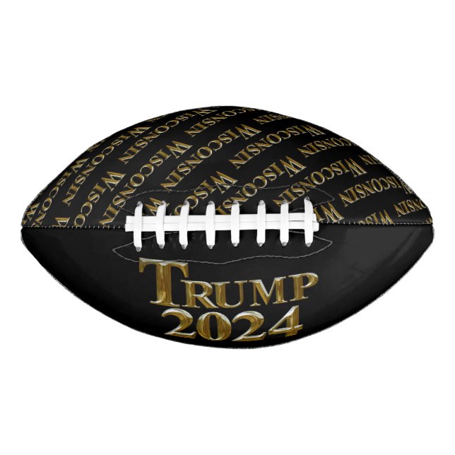 BALÓN DE FÚTBOL AMERICANO WISCONSIN (Anverso)