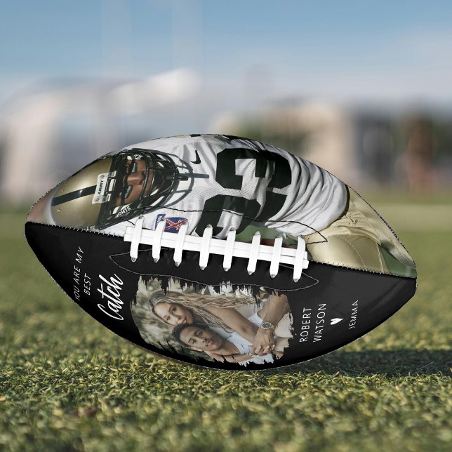 Balón De Fútbol Americano You Are My Best Catch 2 Photo Football (Subido por el creador)