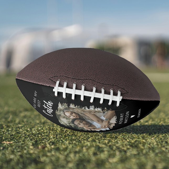Balón De Fútbol Americano You Are My Best Catch Photo Football (Subido por el creador)