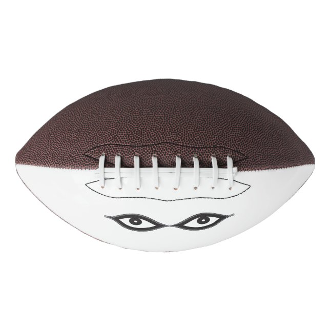 Balón De Fútbol Americano Zipper Eyes (Anverso)