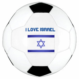 Balón De Fútbol Amo a Israel